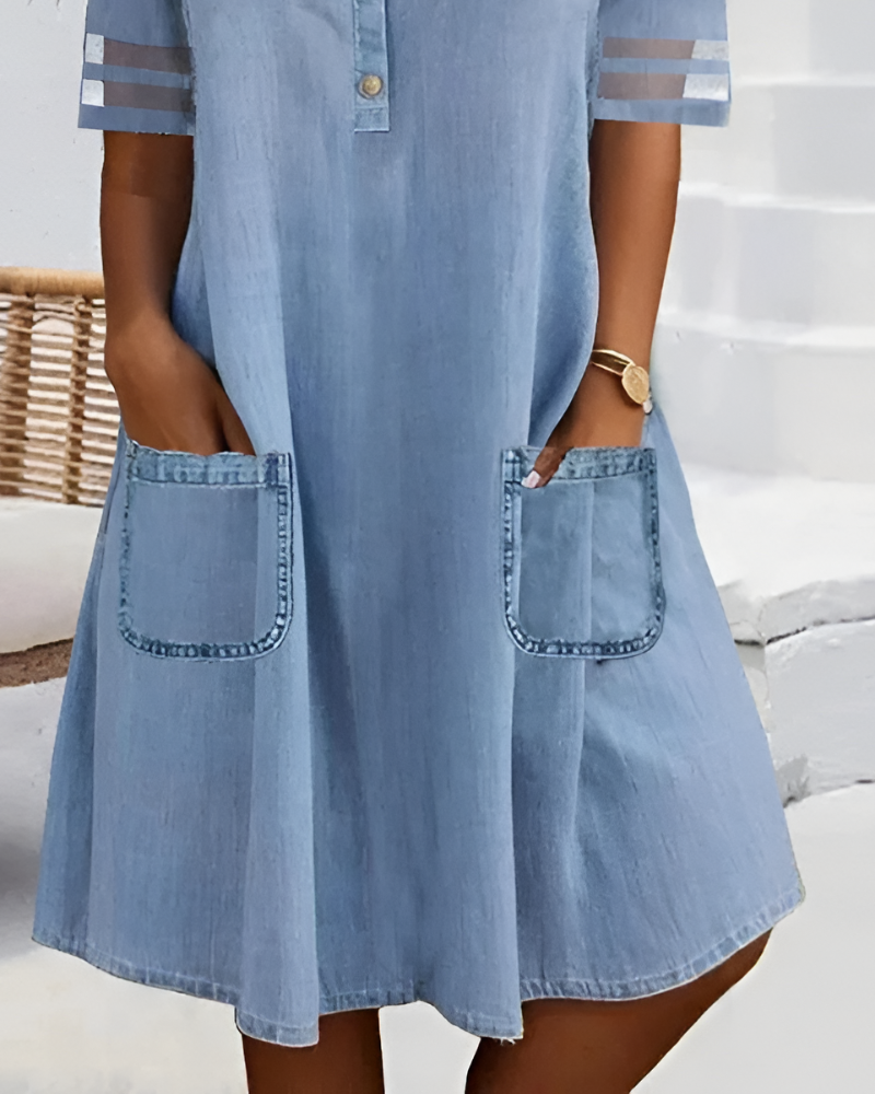 Myla™ | Minikleid aus Denim