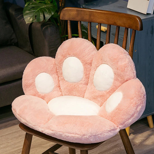 🐾🌸 PASTEL PAW BEAR SEAT CUSHION