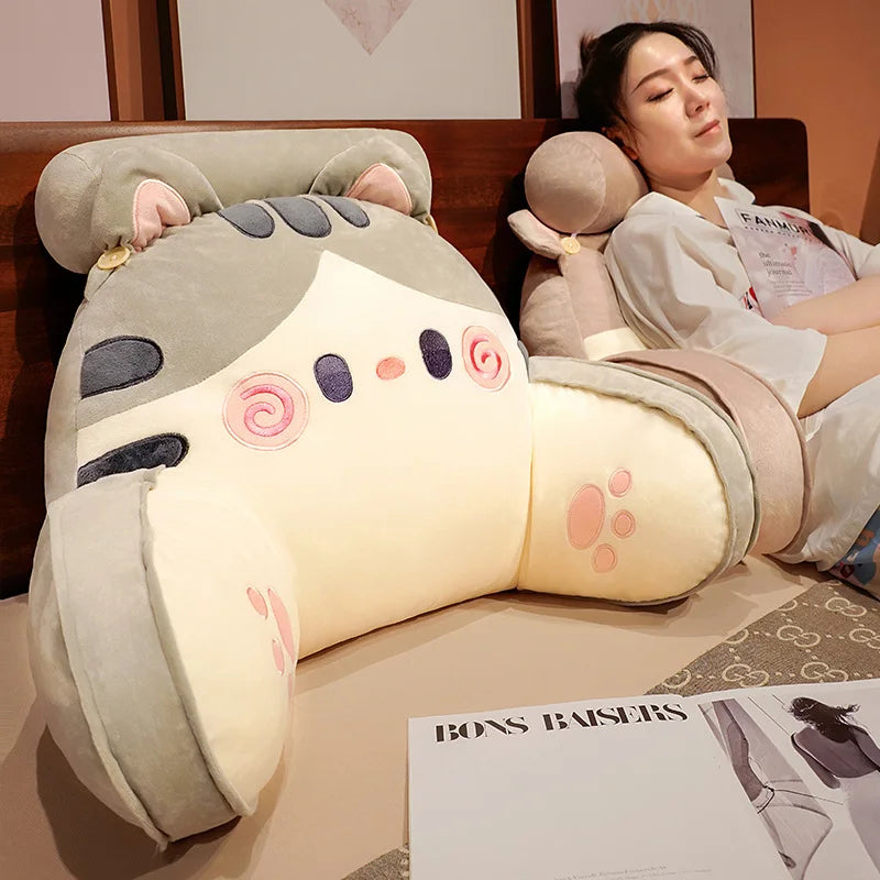 🐻🌸 KAWAII ANIMAL RESTING CUSHION PILLOW