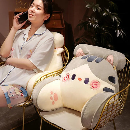 🐻🌸 KAWAII ANIMAL RESTING CUSHION PILLOW