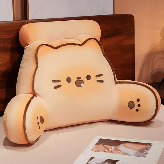 🍞🐱 BREAD ANIMAL BACKREST PLUSH