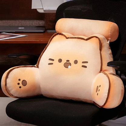 🍞🐱 BREAD ANIMAL BACKREST PLUSH