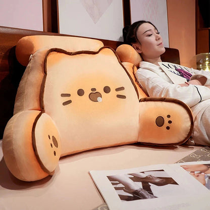 🍞🐱 BREAD ANIMAL BACKREST PLUSH