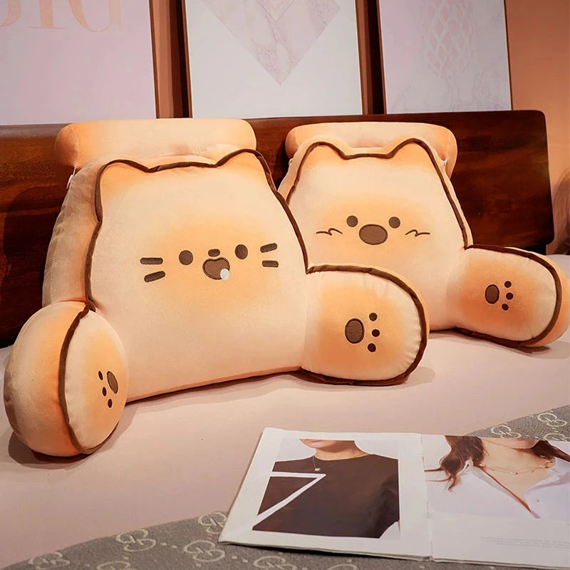🍞🐱 BREAD ANIMAL BACKREST PLUSH