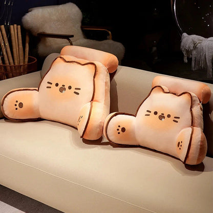 🍞🐱 BREAD ANIMAL BACKREST PLUSH