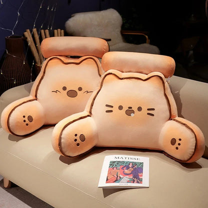 🍞🐱 BREAD ANIMAL BACKREST PLUSH