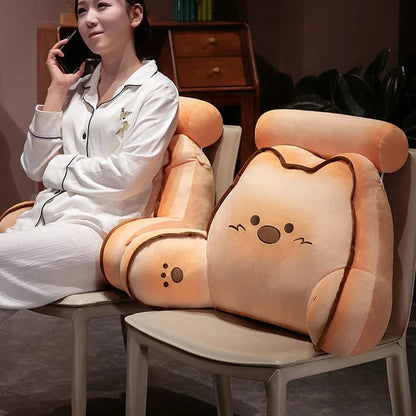 🍞🐱 BREAD ANIMAL BACKREST PLUSH