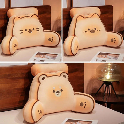 🍞🐱 BREAD ANIMAL BACKREST PLUSH