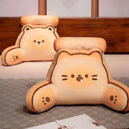 🍞🐱 BREAD ANIMAL BACKREST PLUSH