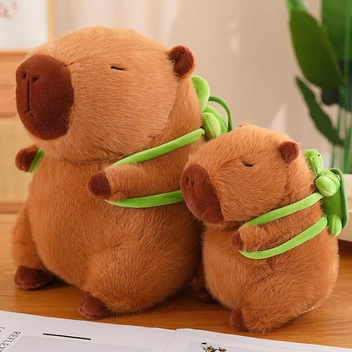 Turtle Backpack Capybara Plushie 🐹🐢