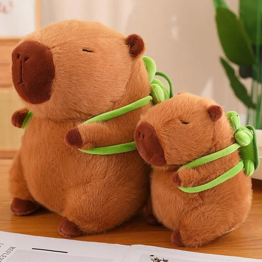 Turtle Backpack Capybara Plushie 🐹🐢