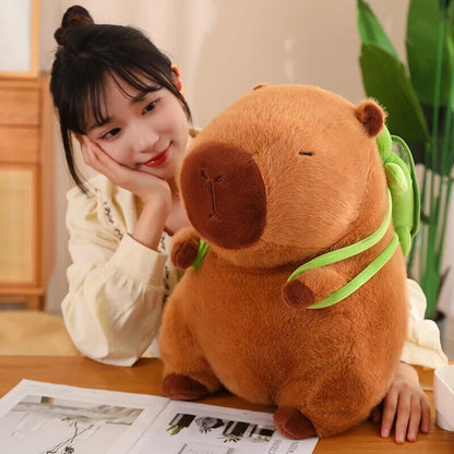 Turtle Backpack Capybara Plushie 🐹🐢