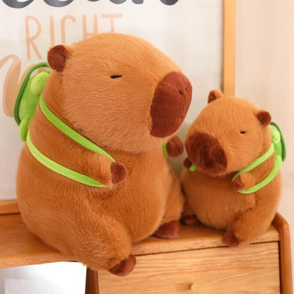 Turtle Backpack Capybara Plushie 🐹🐢