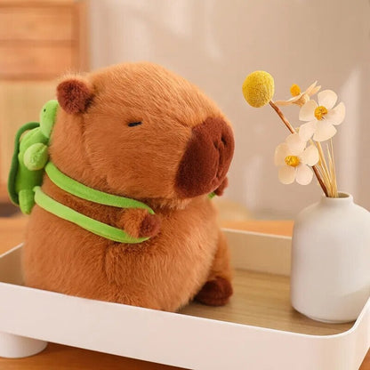 Turtle Backpack Capybara Plushie 🐹🐢