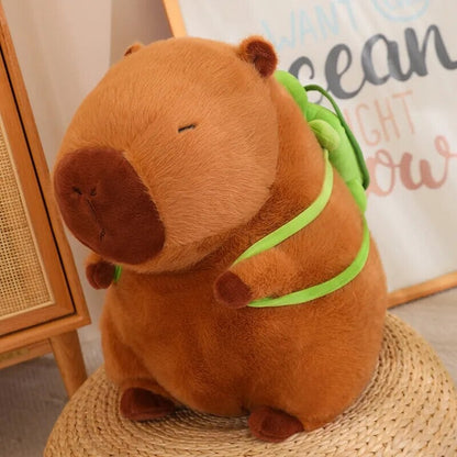 Turtle Backpack Capybara Plushie 🐹🐢