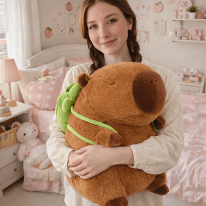 Turtle Backpack Capybara Plushie 🐹🐢