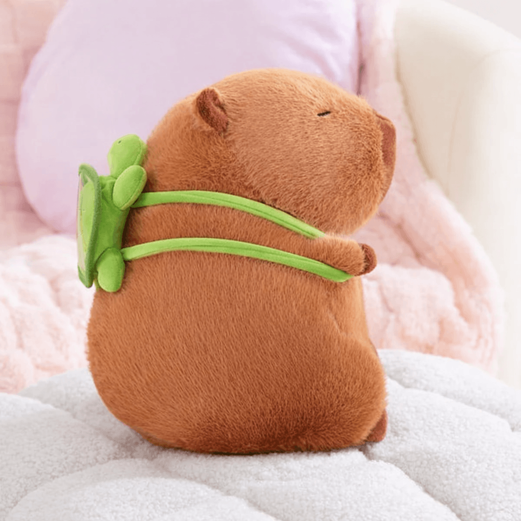 Turtle Backpack Capybara Plushie 🐹🐢