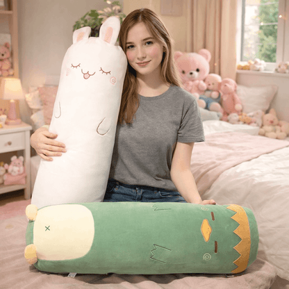 🐻💖 KAWAII ANIMAL BODY PILLOW PLUSH