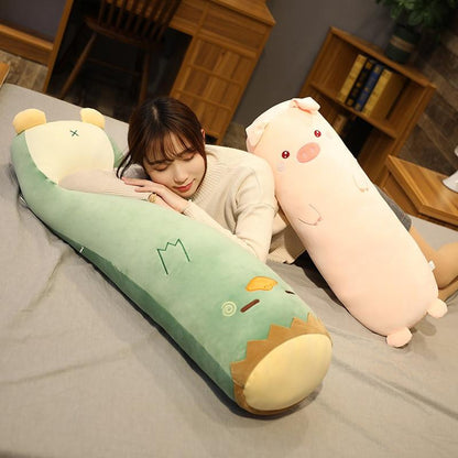 🐻💖 KAWAII ANIMAL BODY PILLOW PLUSH