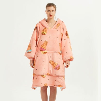 🍦🧡 ICE CREAM BLANKET HOODIE