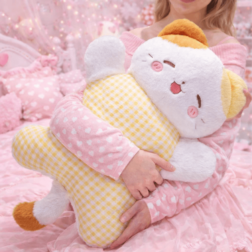 🐘🐰 PASTEL ANIMAL CUDDLE CUSHION