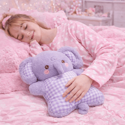 🐘🐰 PASTEL ANIMAL CUDDLE CUSHION