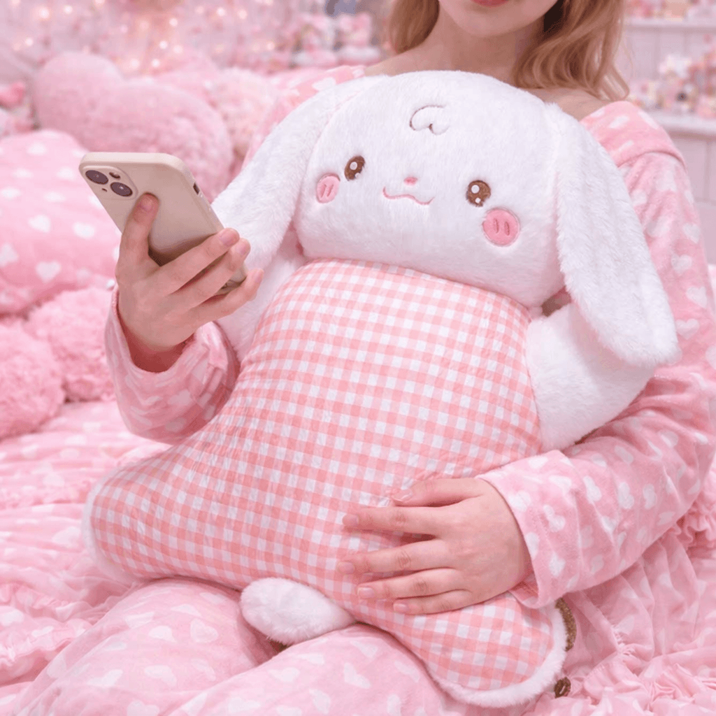 🐘🐰 PASTEL ANIMAL CUDDLE CUSHION
