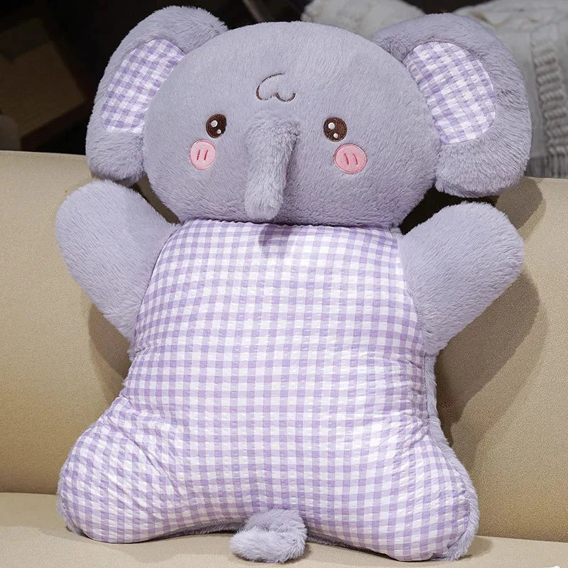 🐘🐰 PASTEL ANIMAL CUDDLE CUSHION