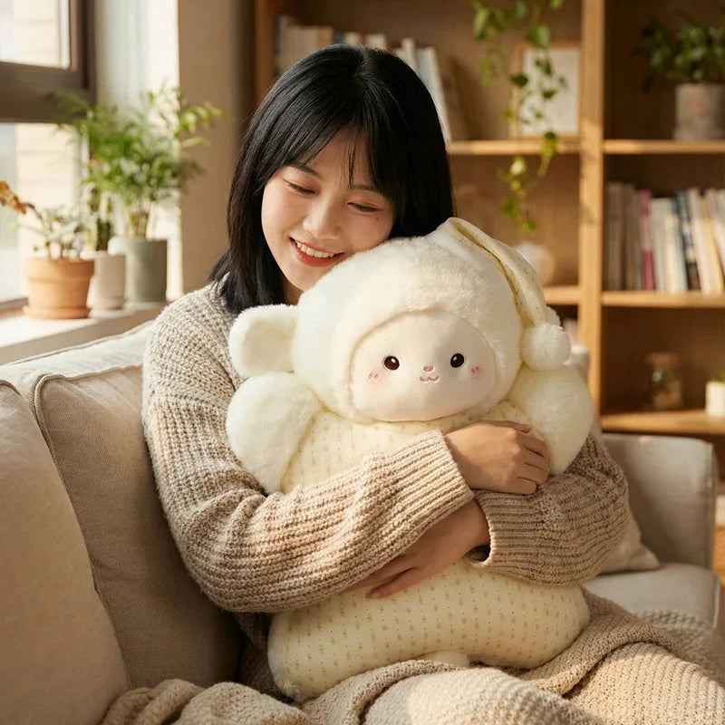 🐻🦊 COZY PET ANIMAL CUDDLE CUSHION