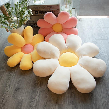 🌼🩷 PASTEL DAISY CUSHION