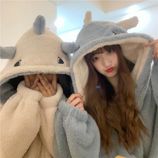 🐉 PASTEL DRAGON BLANKET HOODIE