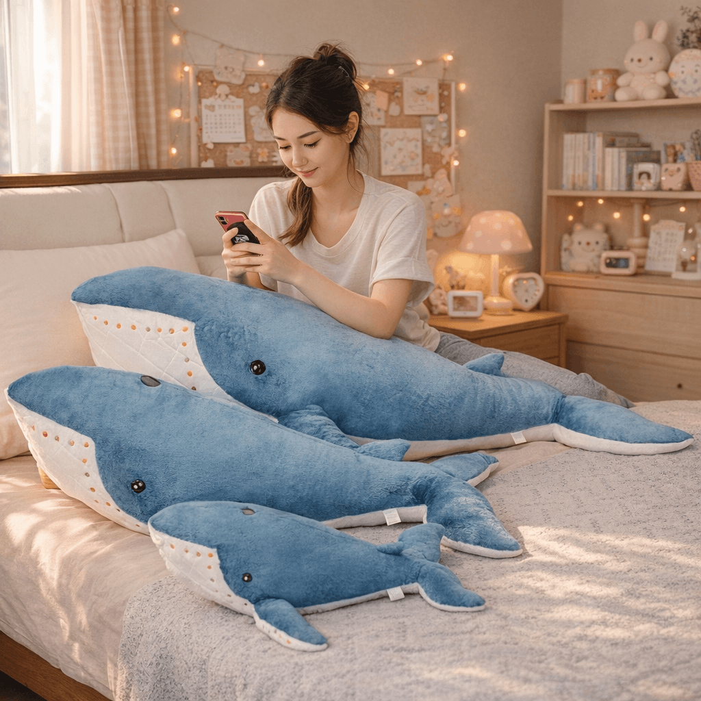 🐋🦈 GIANT SEA ANIMAL PLUSH COLLECTION