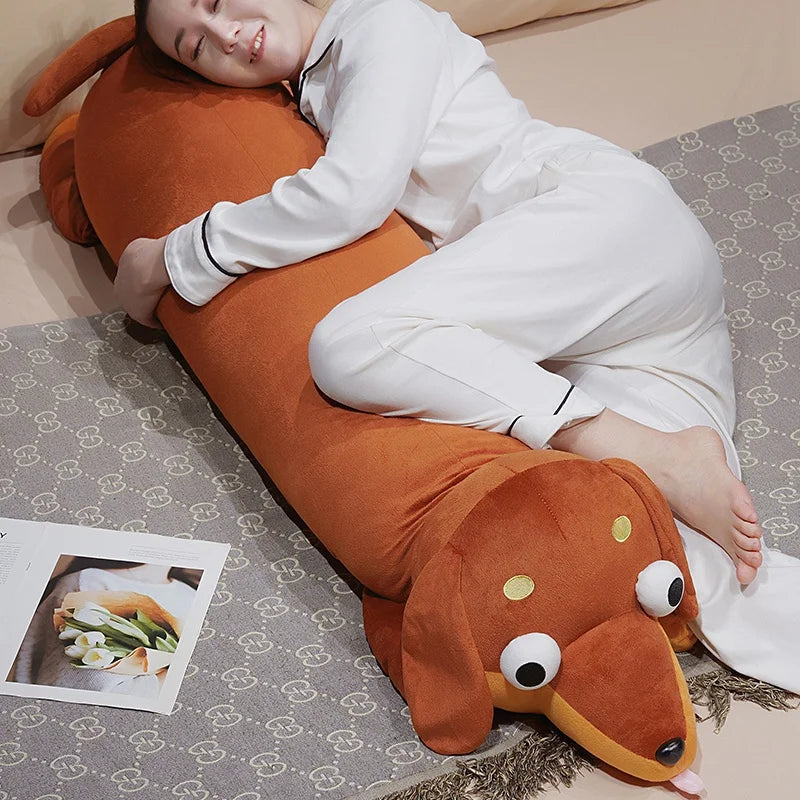Long Snuggly Sausage Dog Plush 🐶