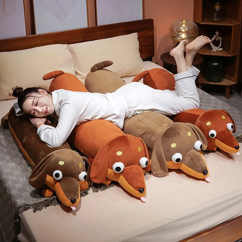 Long Snuggly Sausage Dog Plush 🐶