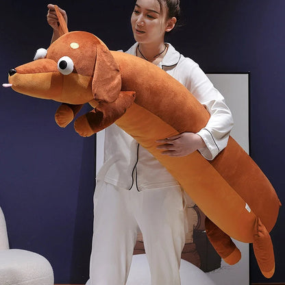 Long Snuggly Sausage Dog Plush 🐶