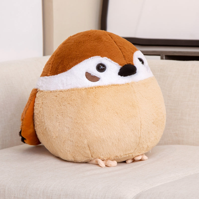 🐦🖤 ROUND CHONKY BIRD PLUSHIES