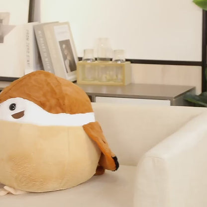 🐦🖤 ROUND CHONKY BIRD PLUSHIES