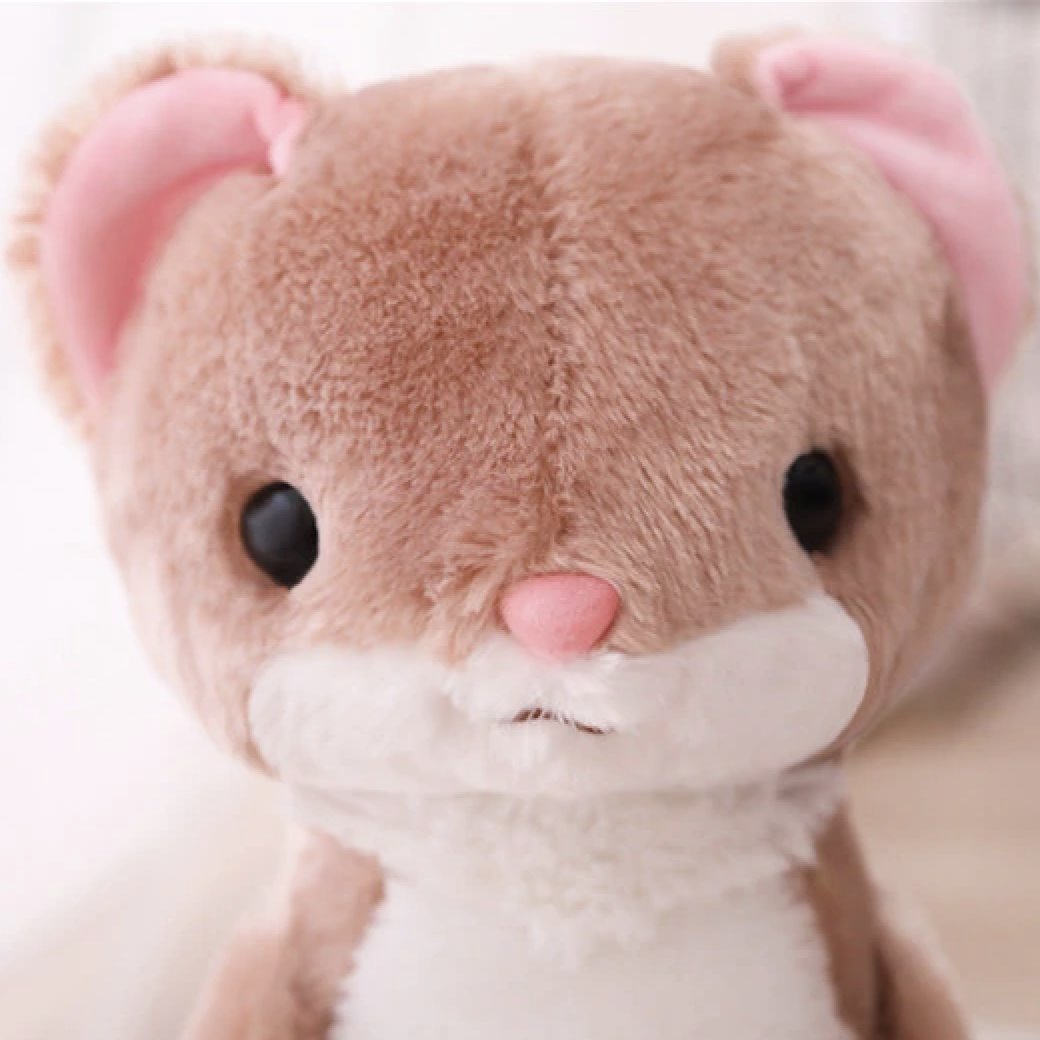 🦦💖 STANDING FURY FERRET PLUSH