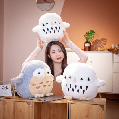 🦉🤎 CUTE CHONKY OWL PLUSHIES