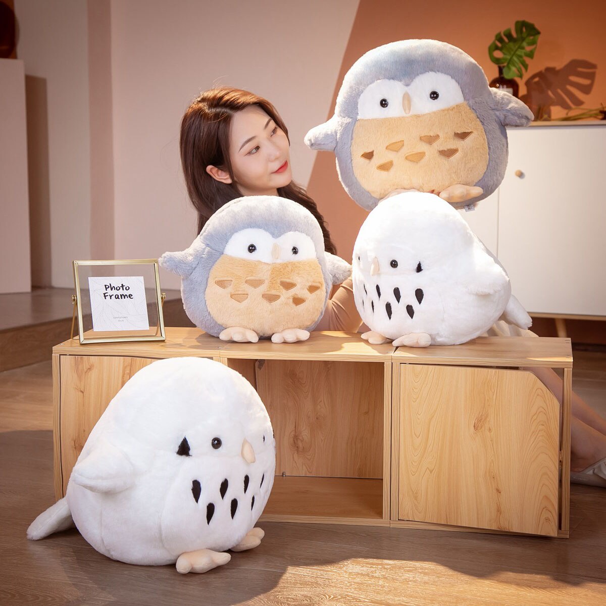 🦉🤎 CUTE CHONKY OWL PLUSHIES