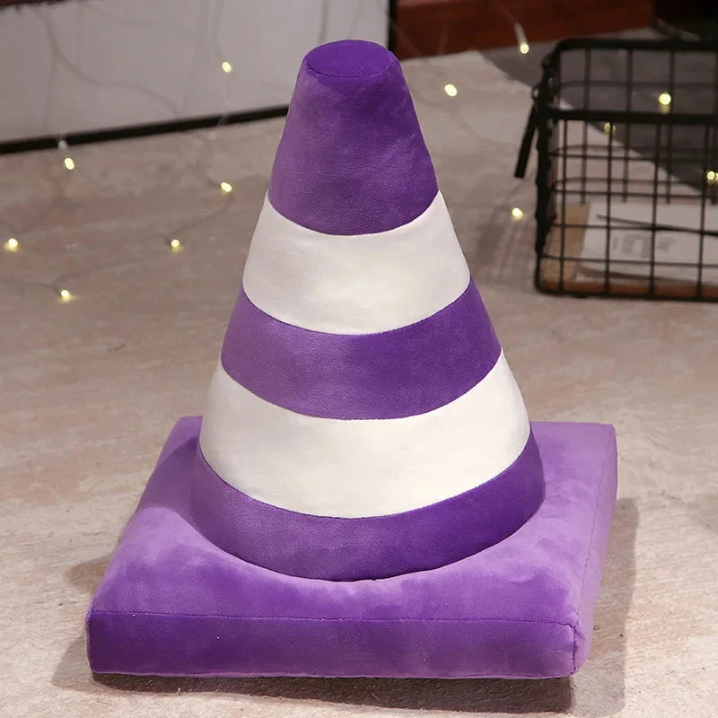 🚧🧡 SOFT TRAFFIC CONE PLUSHIE