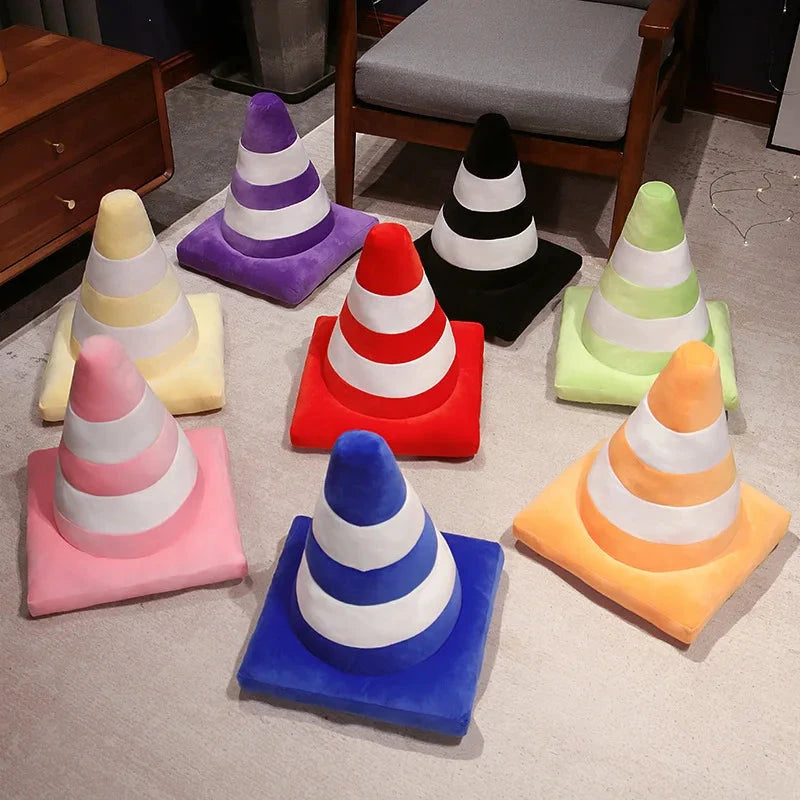 🚧🧡 SOFT TRAFFIC CONE PLUSHIE