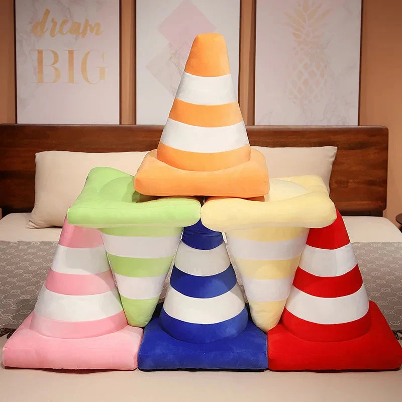 🚧🧡 SOFT TRAFFIC CONE PLUSHIE