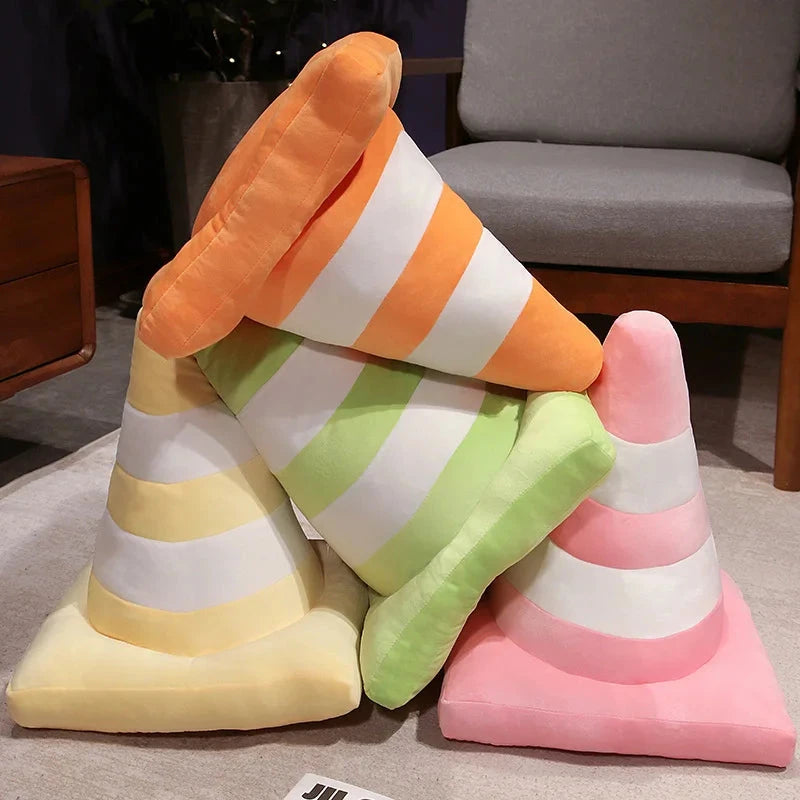 🚧🧡 SOFT TRAFFIC CONE PLUSHIE