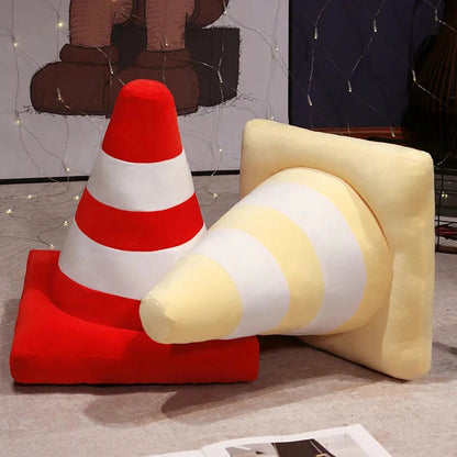 🚧🧡 SOFT TRAFFIC CONE PLUSHIE