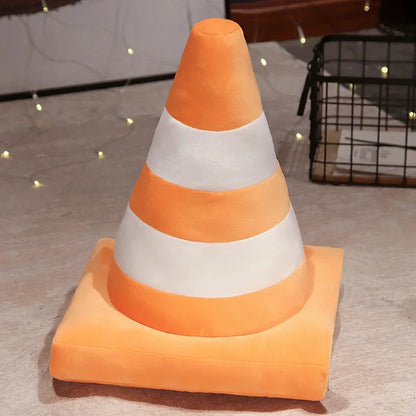 🚧🧡 SOFT TRAFFIC CONE PLUSHIE