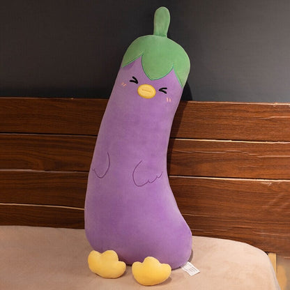🥕🦆 LONG VEGETABLE DUCK FAMILY PLUSH COLLECTION