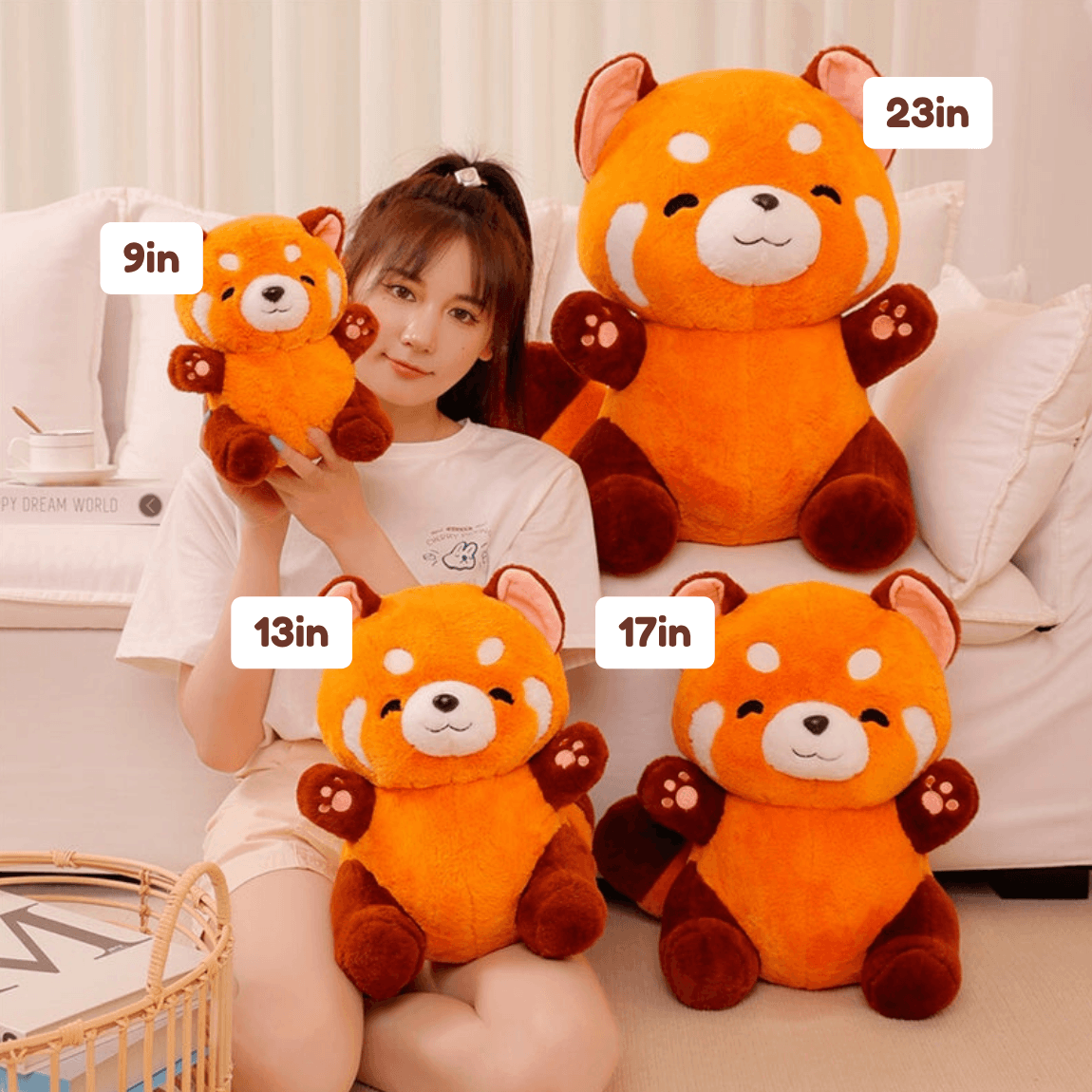 Chai the Kawaii Red Panda Plushie 🐾