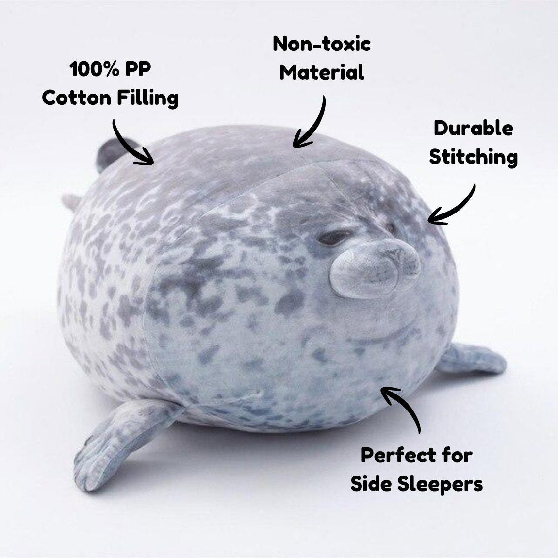 Sleepy Seal Plushie