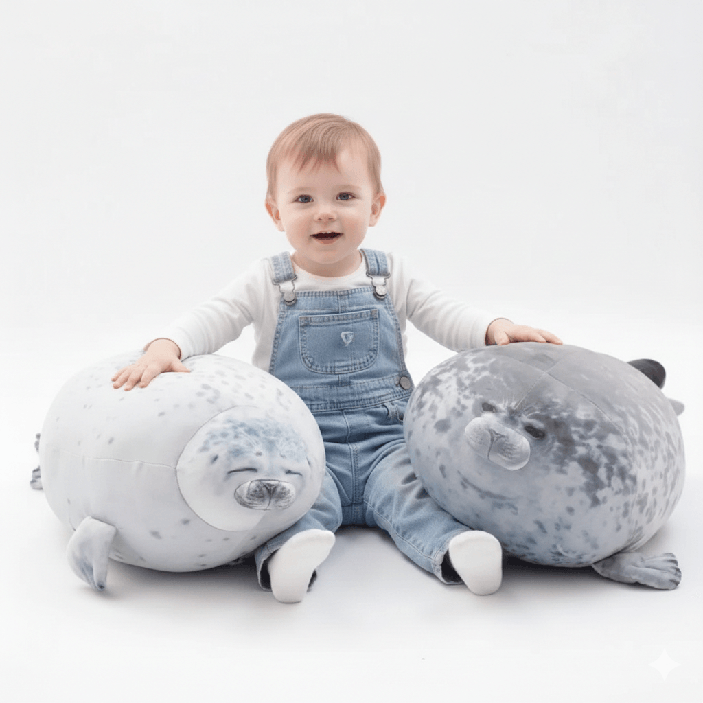 Sleepy Seal Plushie